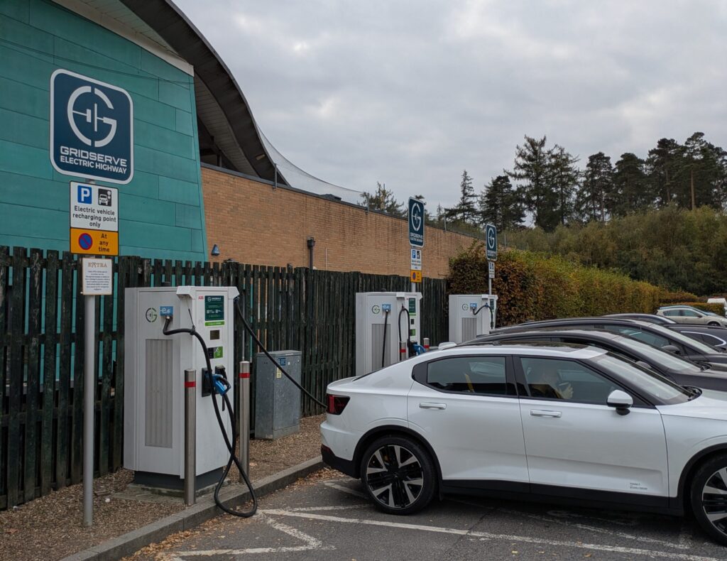 Beaconsfield Services Gridserve EV Chargers