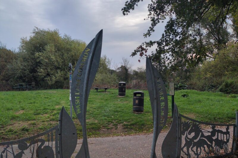 Wash Lane Common Nature reserve at South Mimms Services